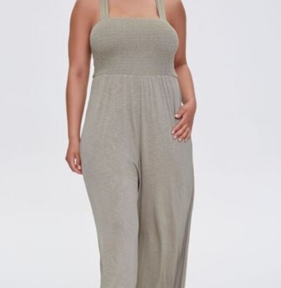 torrid Pants - NWT Torrid sage green jumpsuit